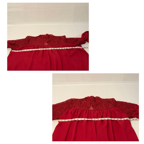 BOSTON PROPER Flowy Long Sleeve, Embroidered Blouse/Preowned - Picture 15 of 17